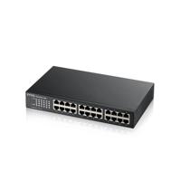Zyxel GS1100-24E Unmanaged Gigabit Ethernet (10/100/1000) Zwart - thumbnail