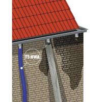 Slang voor hemelwaterafvoer 80mm. - thumbnail