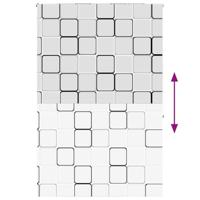 VidaXL Doucherolgordijn 160x240 cm stofbreedte 156 cm - thumbnail