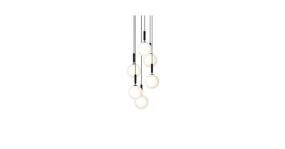 Nuura Miira 6 Large Hanglamp - Grijs - Wit