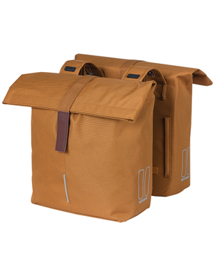 Basil dubbele tas City (Kleur: bruin)
