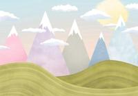 Komar Into Adventure Fotobehang Hilltops - IAX8-0032 - thumbnail