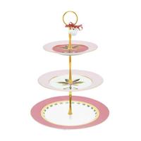 Pip Studio La Majorelle 17-21-26.5cm taartplateau - thumbnail