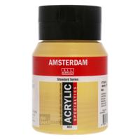 Royal Talens Amsterdam Acrylverf 500 ml - Lichtgoud 802 - thumbnail