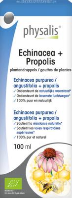 Physalis Echinacea + Propolis Plantendruppels Bio Physalis Echinacea + Propolis Plantendruppels Bio