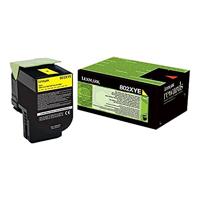 Lexmark Toner 802XY Origineel Geel 4000 bladzijden 80C2XYE - thumbnail