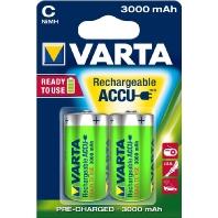 Varta Oplaadbare Baby C / HR14 3000mah batterijen - blister van 2 stuks - thumbnail