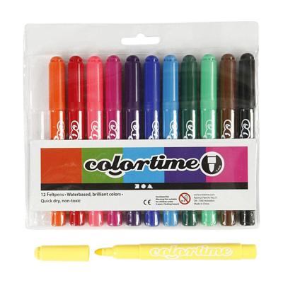 Colortime Dikke stiften, 12st.