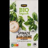Jumbo Biologisch Spinazie a la Creme Gesneden 450 g - thumbnail