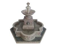 Kerstfiguur Modular plaza-fountain with 4.5v adaptor LEMAX - Lemax - thumbnail