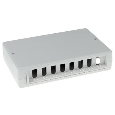 ACT Modulair opbouwdoos unshielded 8-voudig CAT6