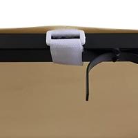 VidaXL Luifel 4x3 m 180 g/m² stof en staal taupe - thumbnail