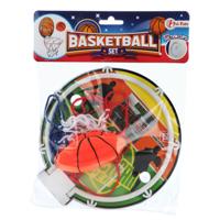 Toi-Toys Mini basketbalset met bal en zuignappen - thumbnail