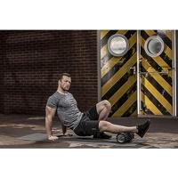 Tunturi Yogamat TPE l antraciet, geel koord l 180 x 60 x 0.3 cm - thumbnail