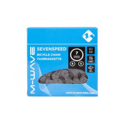 Ketting 5/6/7 speed M-Wave 1/2 x 3/32" - 116 schakels