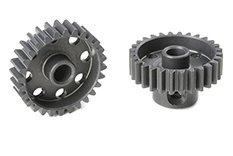 Team Corally - 48 DP Pinion - Short - Hard Anodised Aluminium - 28T - 3.17mm as