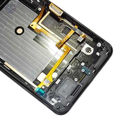 LCD-scherm en Digitizer met Frame voor Google Pixel 3 XL (zwart)