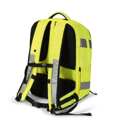Dicota Hi-Vis 32-38 Liter Laptoprugzak Geschikt voor max. (laptop): 43,9 cm (17,3) Geel