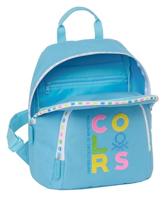Rugzak Benetton Spring Mini Celeste 25 x 30 x 13 cm - thumbnail