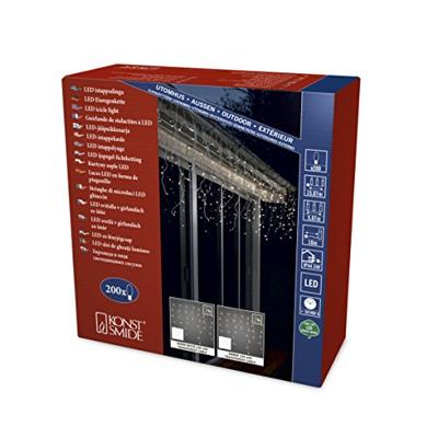 IJspegelverlichting voor buiten - 200 LEDs - 5 meter IJspegelverlichting voor buiten - 200 LEDs - 5 meter