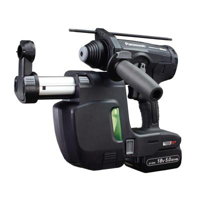 Panasonic EY1HD1J18V Accu boorhamer SDS-Plus 2,1J incl. stofafzuiging 14,4/18V 5.0Ah in Systainer Panasonic EY1HD1J18V Accu boorhamer SDS-Plus 2,1J incl. stofafzuiging 14,4/18V 5.0Ah in Systainer