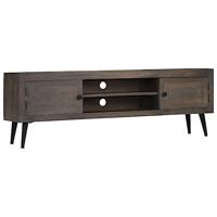 VidaXL Tv-meubel 140x30x45 cm massief mangohout - thumbnail