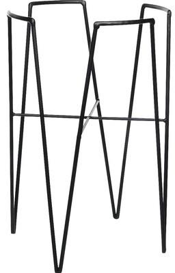 Mica Decorations Blom plant stand zwart h50cm Mica Decorations Blom plant stand zwart h50cm