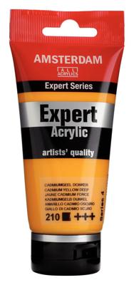 Royal Talens Amsterdam Expert Series Acrylverf Tube 75 ml - Cadmiumgeel Donker 210