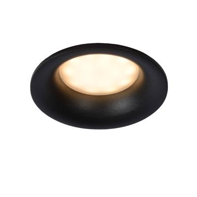 Lucide ZIVA - Inbouwspot Badkamer - Ø 8,4 cm - 1xGU10 - IP44 - Zwart Lucide ZIVA - Inbouwspot Badkamer - Ø 8,4 cm - 1xGU10 - IP44 - Zwart