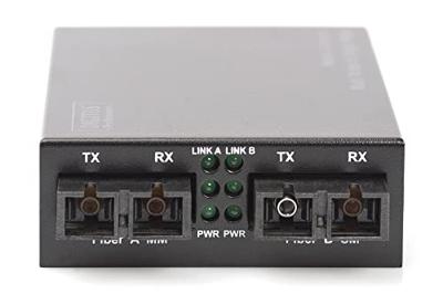 Digitus DN-82024 Mediaconverter SC Duplex 100 MBit/s Digitus DN-82024 Mediaconverter SC Duplex 100 MBit/s