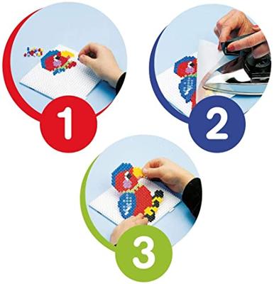 Hama midi strijkkralen - pastel paars (96), 3000st.