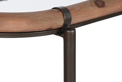 Wandtafel Home ESPRIT Kristal Spar 131 x 36 x 81 cm