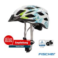 FISCHER FAHRRAD Urban Flower Fietshelm Zwart Confectiemaat: S/M Hoofdomvang: 55-59 cm - thumbnail