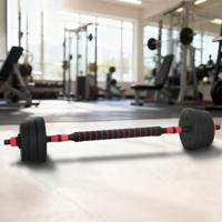 2-in-1 Halter Set Zwart en Rood 121 x 19,5 x 19,5 cm - thumbnail