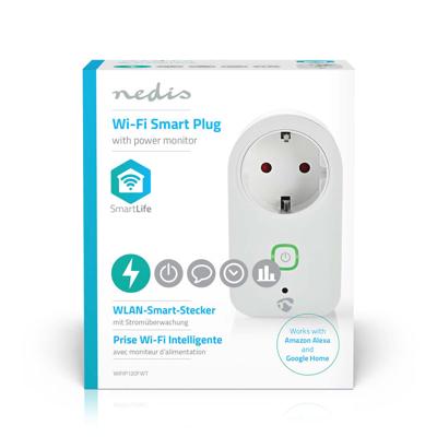 Nedis Smartlife smart stekker -wifi - nederlandse aansluiting