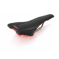 Selle Monte Grappa Monte grappa zadel bmg ombra zwart/rood - thumbnail