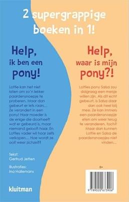 Kluitman Omkeerboek Help Ik Ben Een Pony + Help, Waar Is Mijn Pony?