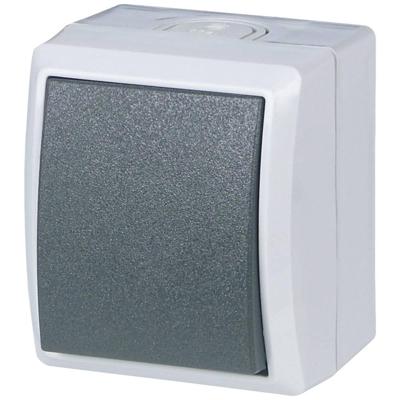 REV 0511581777 Uitschakelaar, Wisselschakelaar Compleet AquaForm Lichtgrijs 1 stuk(s) REV 0511581777 Uitschakelaar, Wisselschakelaar Compleet AquaForm Lichtgrijs 1 stuk(s)
