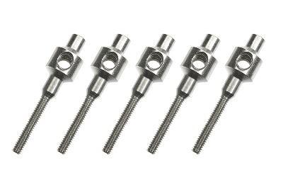 Schroefhuls met draad M2 draad max. 2.1mm (5st)