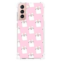 Samsung Galaxy S21 FE Case Anti-shock Sleeping Cats - thumbnail