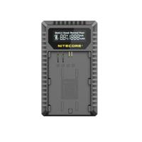 Nitecore UCN3 Pro Compacte dubbele lader voor Canon LP E6 (N) met USB zwart - thumbnail
