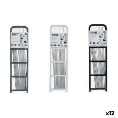 Schoenenrek Kipit Wit Zwart Grijs 68 x 3,5 x 18,5 cm 68 x 3 x 18,5 cm (12 Stuks)