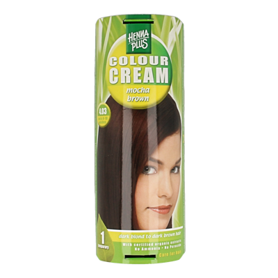 Hennaplus Colour Cream 4.03 Mocha Brown Hennaplus Colour Cream 4.03 Mocha Brown