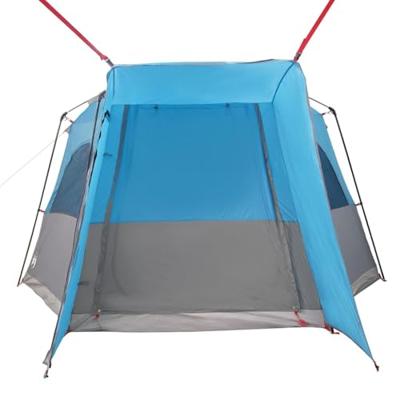 Autotent 4-persoons waterdicht blauw - thumbnail