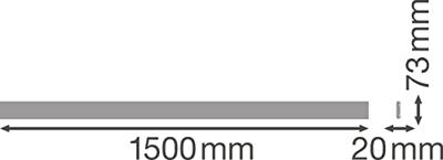 LEDVANCE Cabinet LED Slim L LED-onderbouwlamp met bewegingsmelder LED LED vast ingebouwd 18 W Warmwit Wit LEDVANCE Cabinet LED Slim L LED-onderbouwlamp met bewegingsmelder LED LED vast ingebouwd 18 W Warmwit Wit