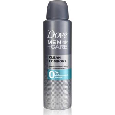 Dove Men+ Care Deodorant Spray Clean Comfort 0% (150ml)