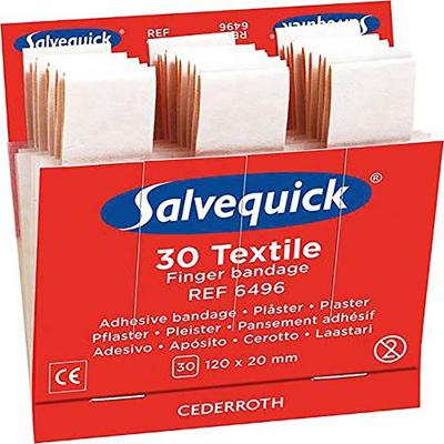 Salvequick Lange Vingerpleister Textiel 6496