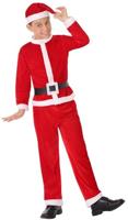 Kostuums voor Kinderen Kerstman Maat 10-12 Jaar - thumbnail