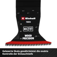 Einhell 708036 HCS Japanz., 65mm HCS Invalzaagblad 65 mm 1 stuk(s) - thumbnail