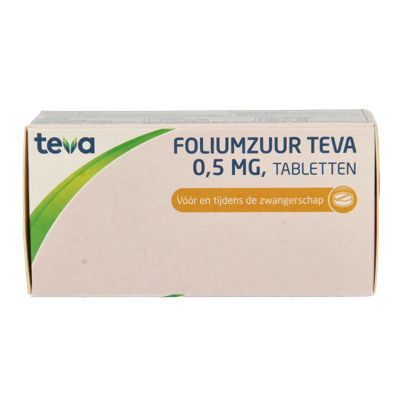 Foliumzuur 0.5mg 90 Stuks
